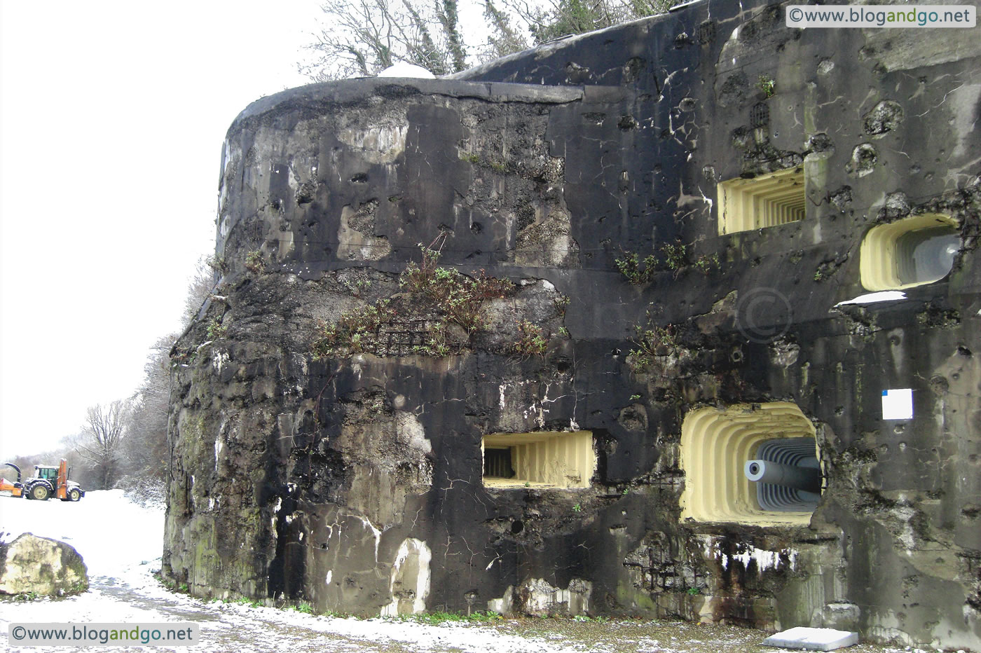 Eben Emael - Main Entrance Closeup